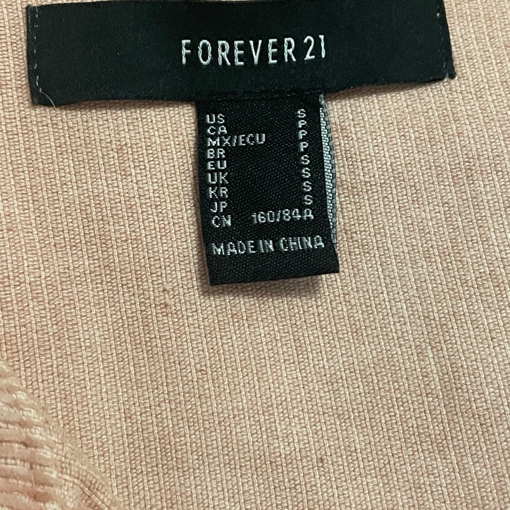 Forever 21 Corduroy Light Pink Shacket - Picture 11 of 11